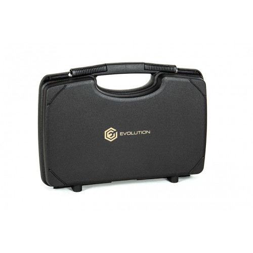 Evolution Pistol Hard Case (Small) (BK), There are many different ways of keeping your airsoft kit safe, but by far the most common is to pack it away neatly in a dedicated bag (or case), so that it is safe from harm, and out of sight